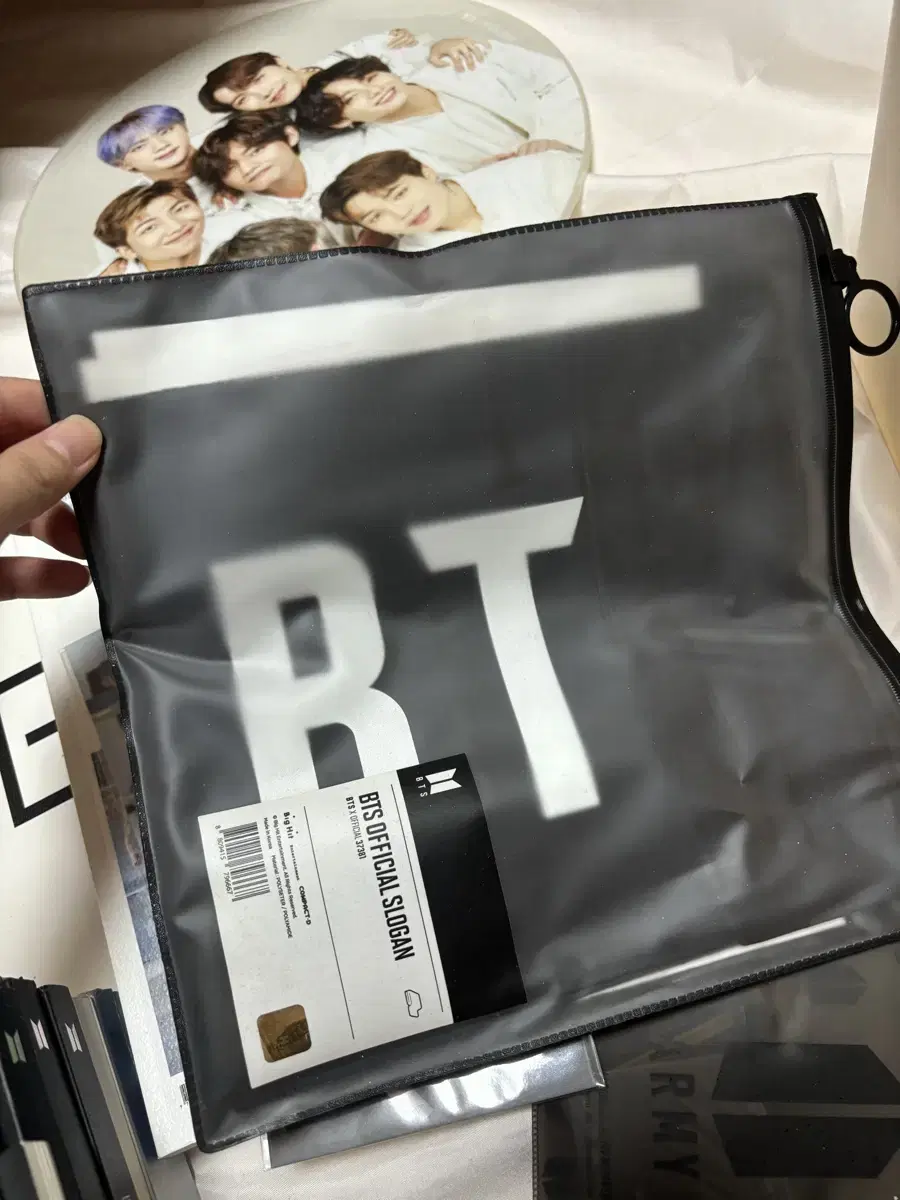 Bangtan official goods slogan