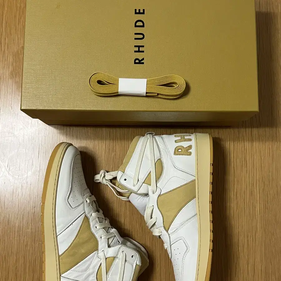 [265]RHUDE 루드 빈티지 로고 하이탑