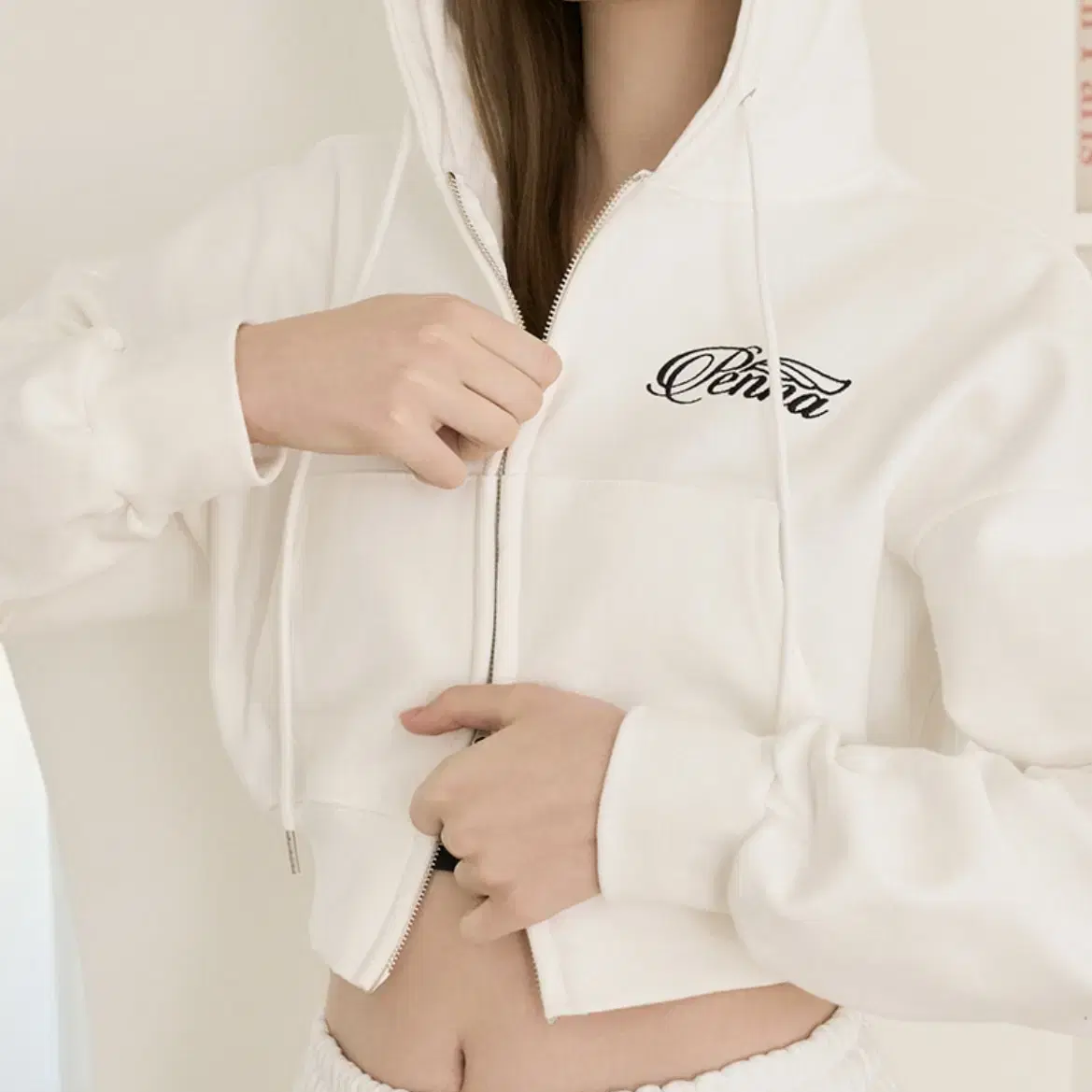 Penna Crop Sweat Hoodie