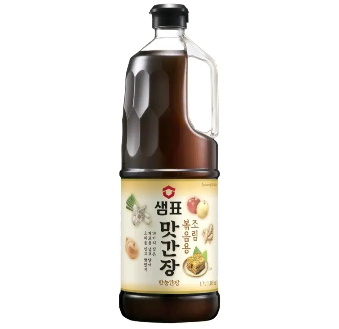 [무료배송] 샘표 맛간장 1.7L 조림볶음용