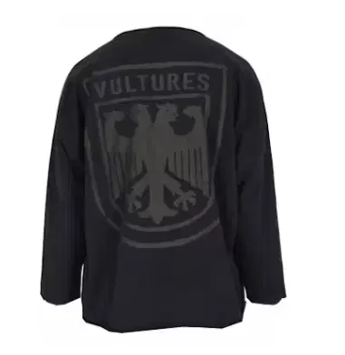 Size 2 e.ji Vultures YZY vultures Long Tee Black