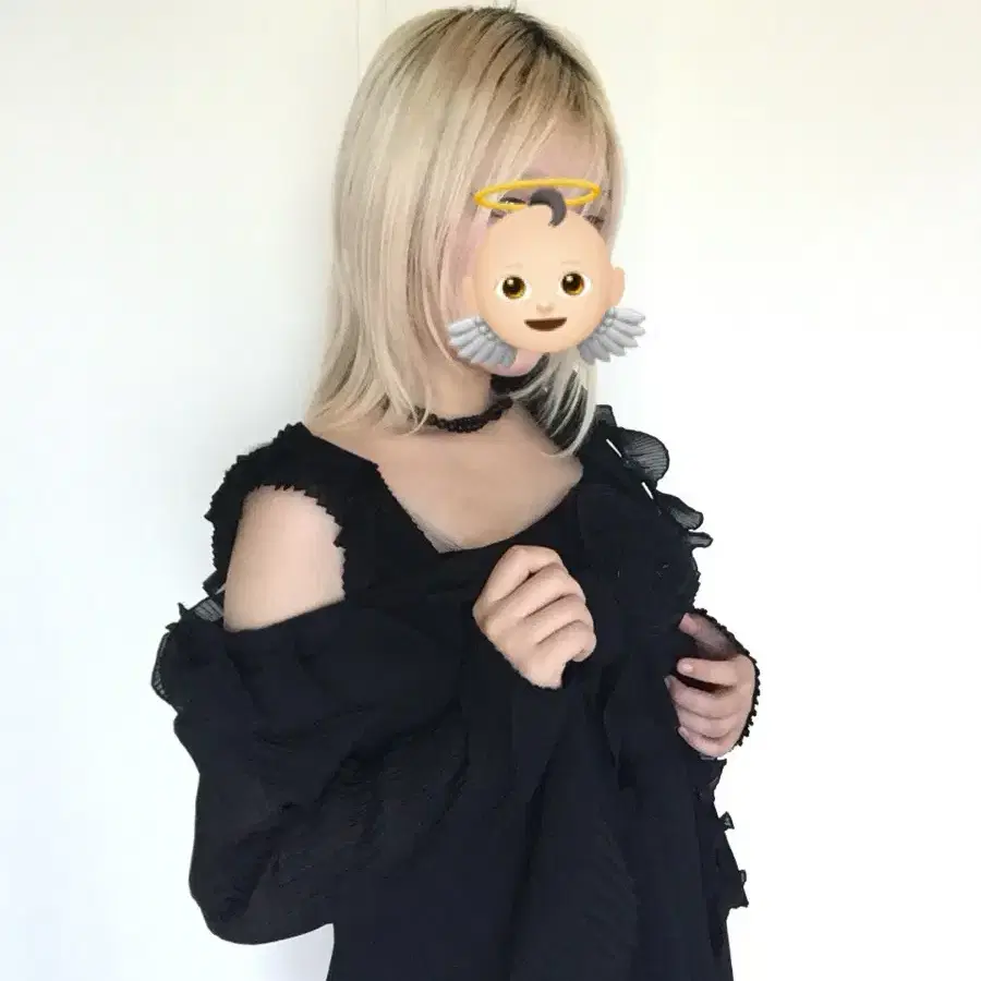 [SALE] Gothic Pleats ruffle cardigan