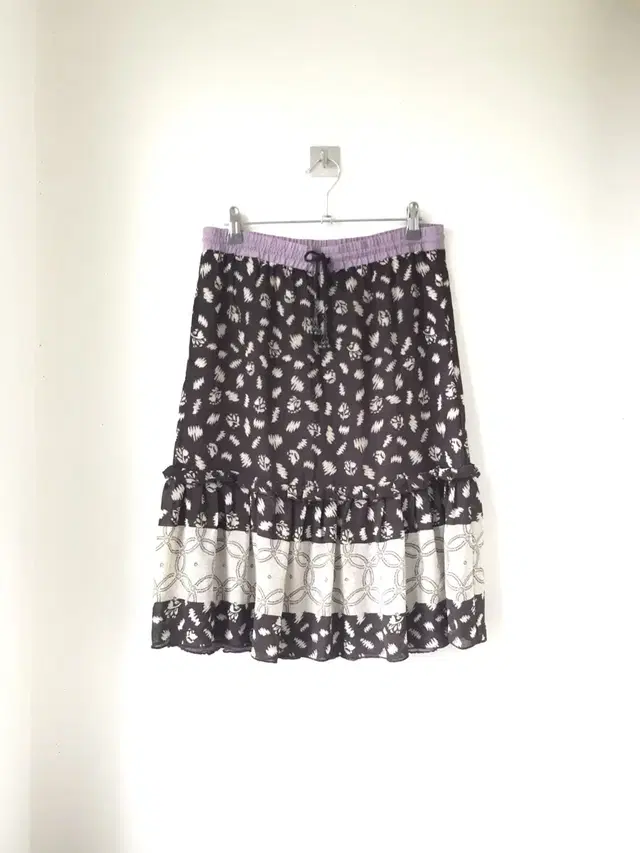 Diesel embroidery flower Skirt