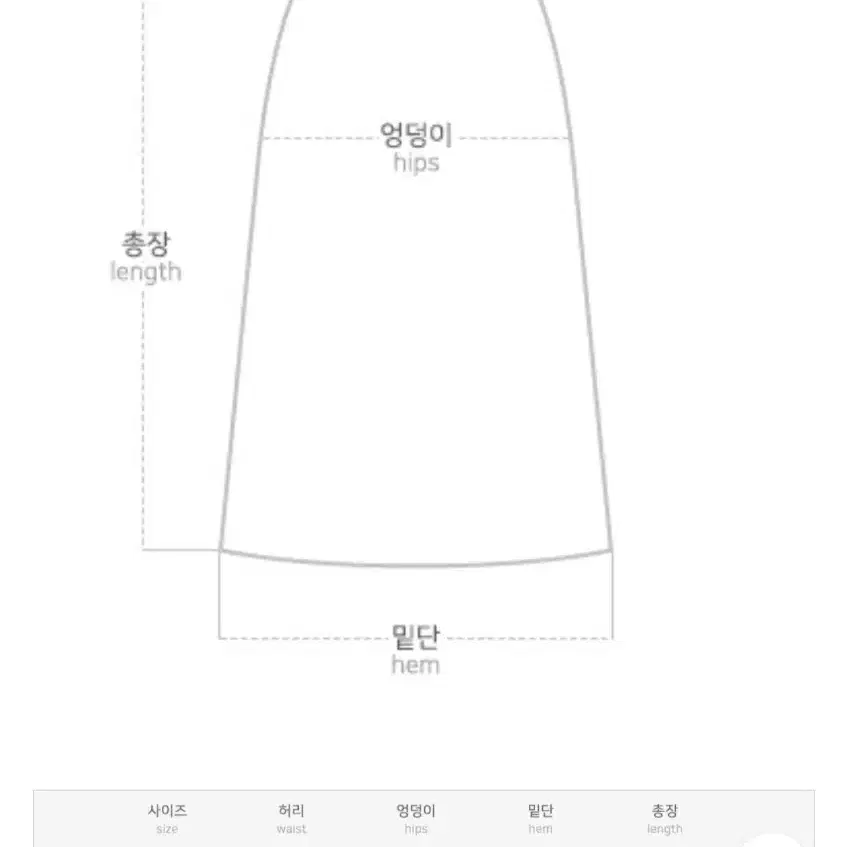 (수수료포함)빅사이즈 코튼 면 밴딩 치마 판매