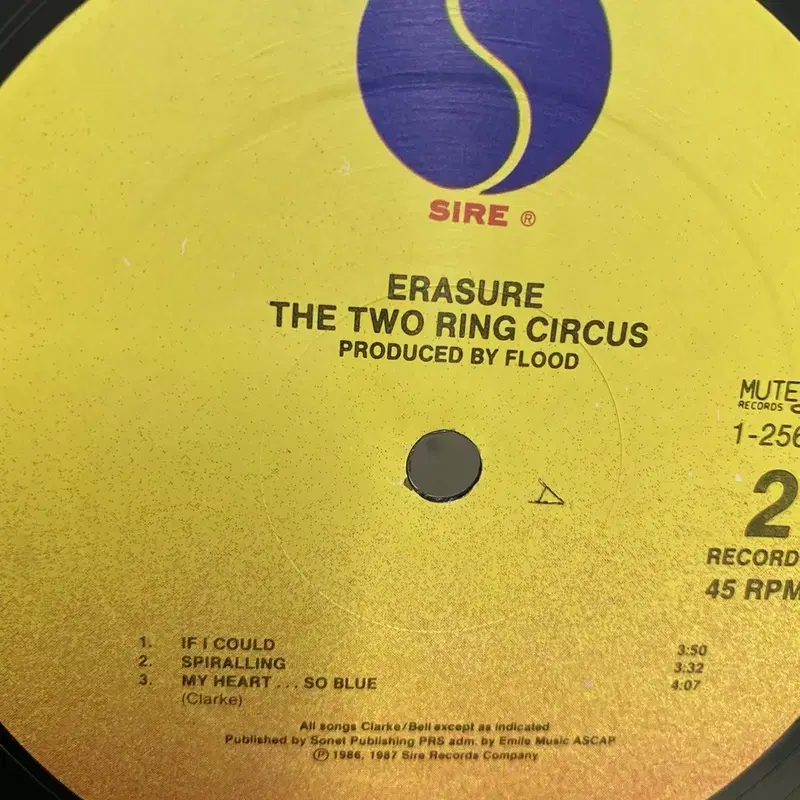 ERASURE LP / C981