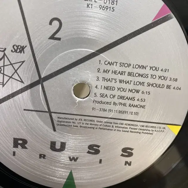 RUSS IRWIN  LP / C983