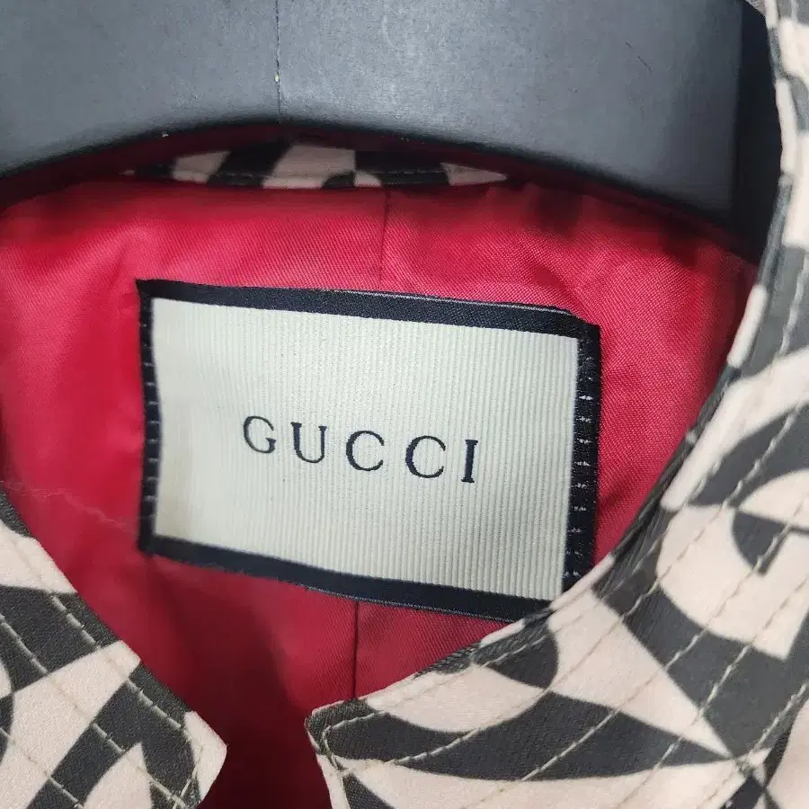 Gucci G 롬버스 트렌치코트