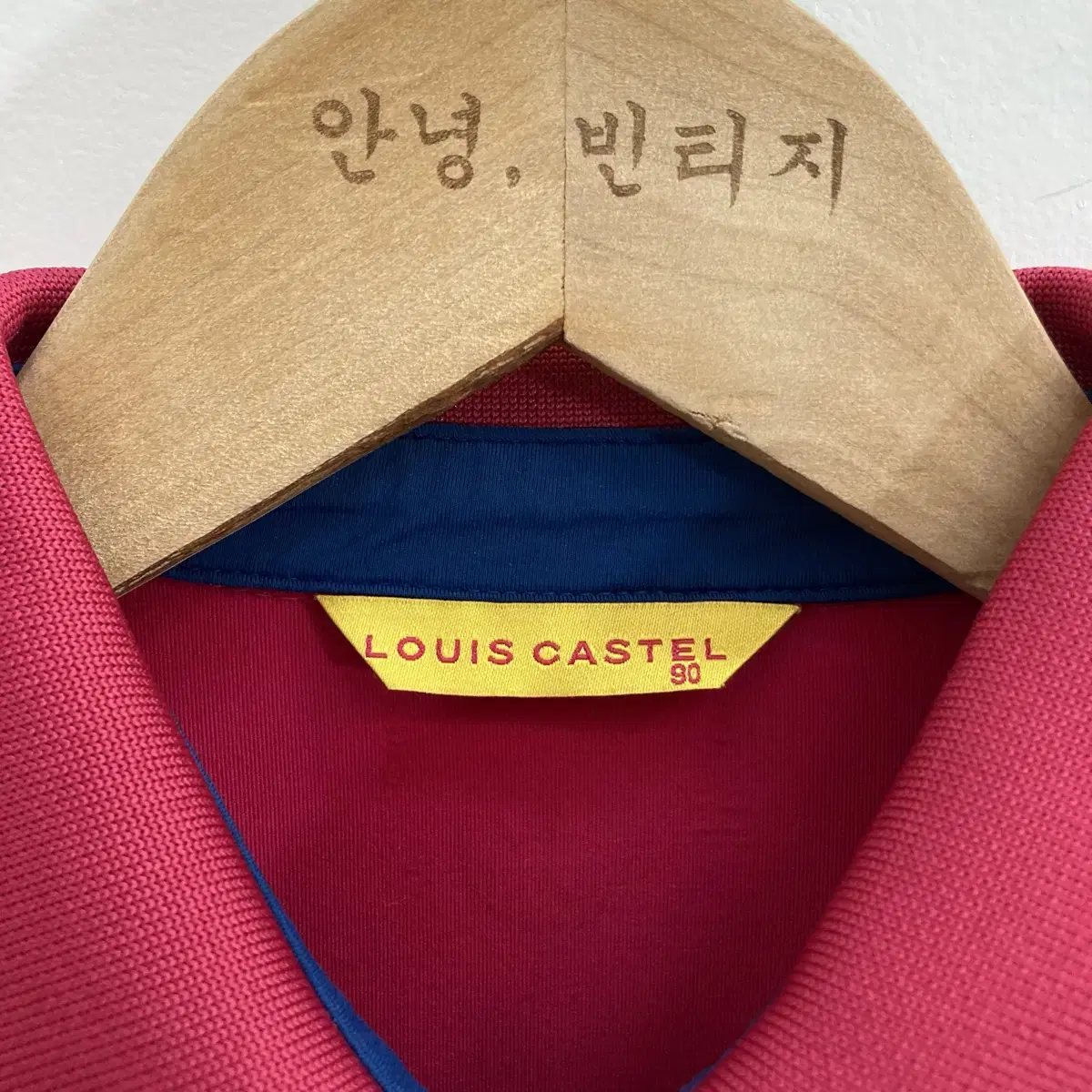 루이카스텔 골프 반팔티 S(90) 슬림핏 Louis Castel T sh