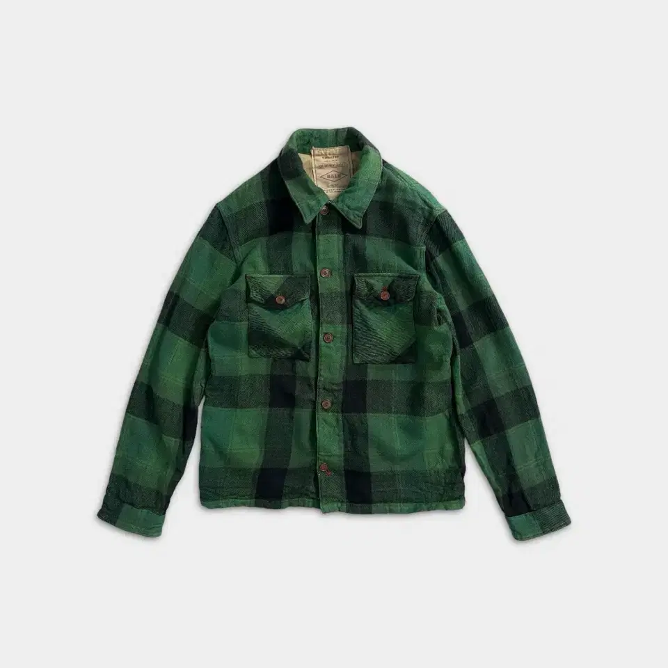 vintage forest ranger flannel jacket