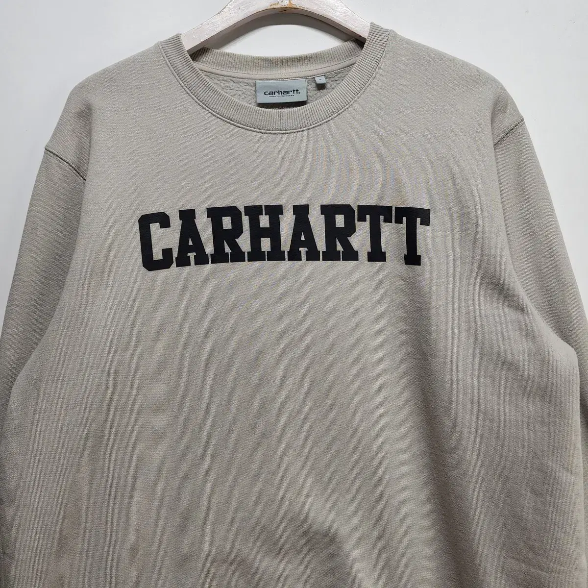 칼하트 CARHARTT 빅로고 맨투맨 티셔츠 L