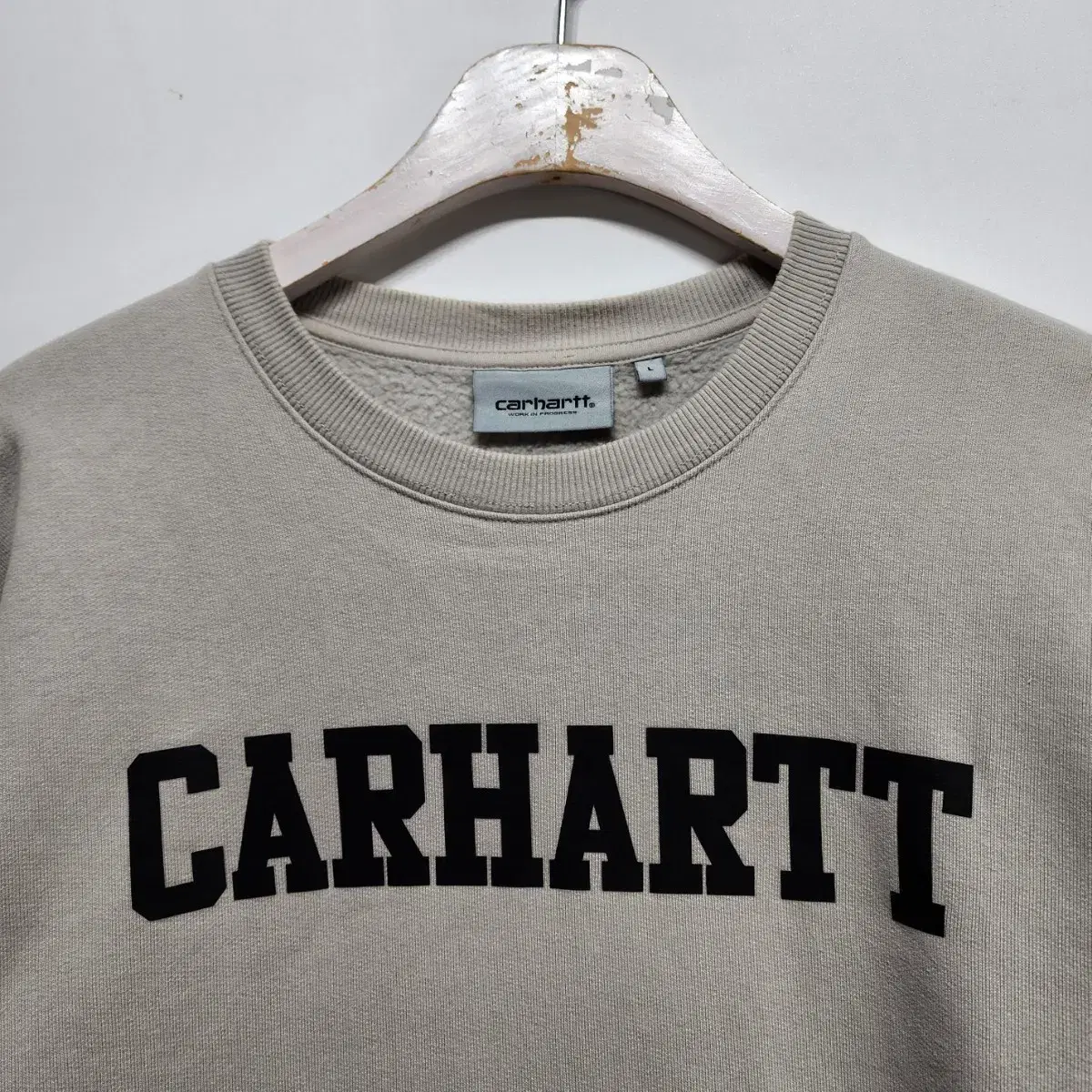 칼하트 CARHARTT 빅로고 맨투맨 티셔츠 L