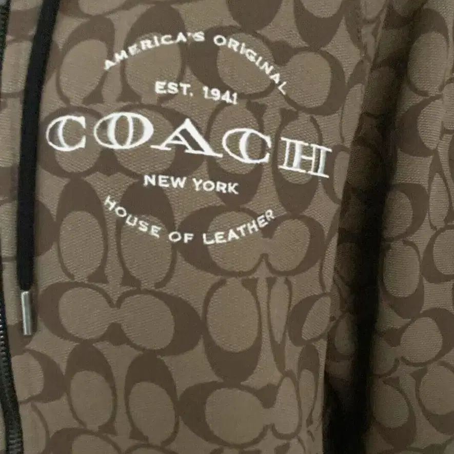 Coach 코치 시그니처 집업 후디