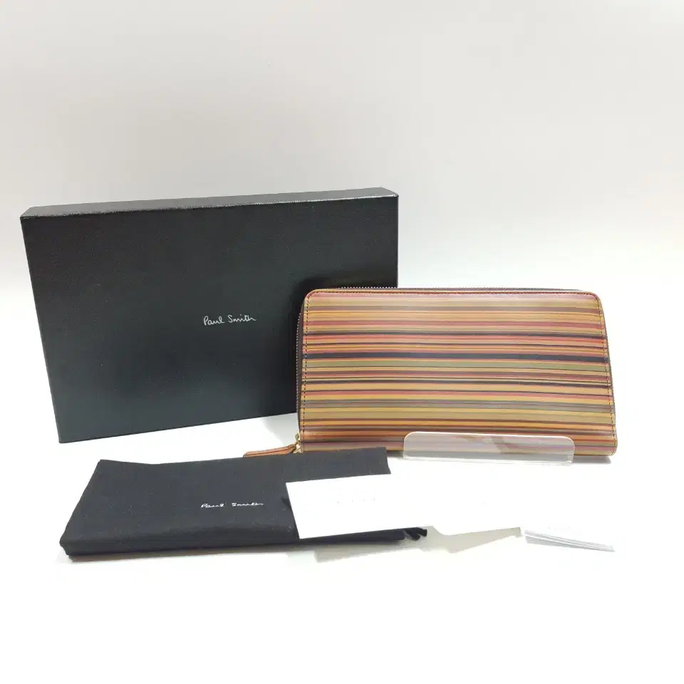 PAUL SMITH 폴스미스 스트라이프 트래블월렛 장지갑 클러치 B213