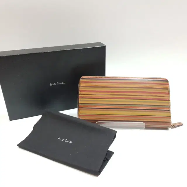 PAUL SMITH 폴스미스 스트라이프 트래블월렛 장지갑 클러치 B213