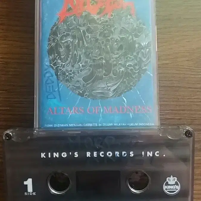 morbid angel 수입 카세트테이프