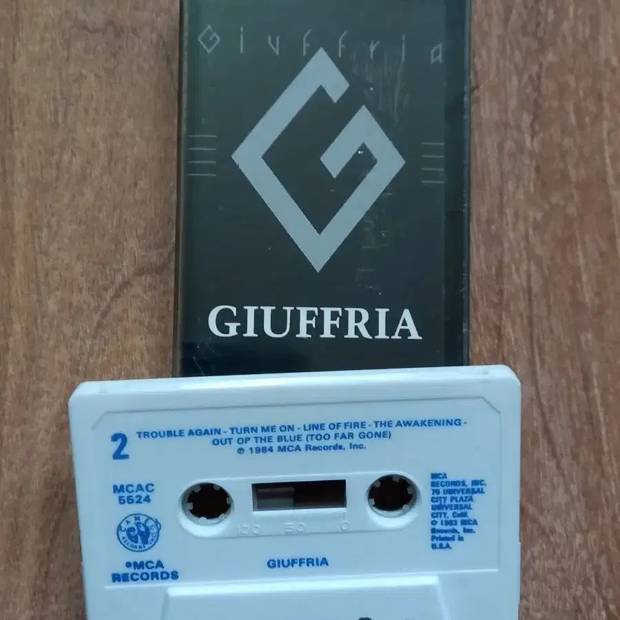 giuffria 수입 카세트테이프