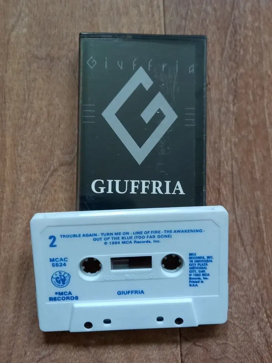 giuffria 수입 카세트테이프