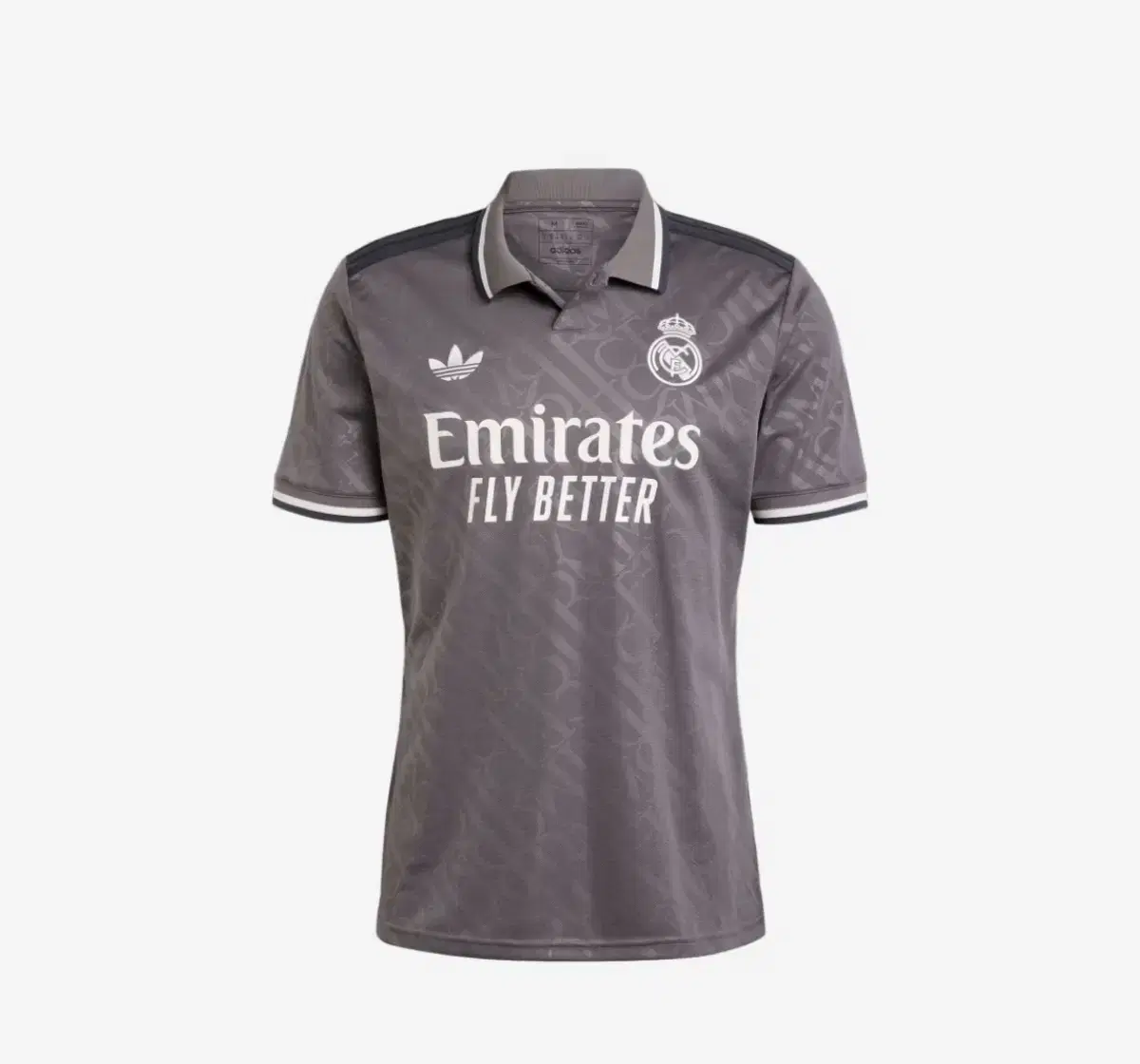 Adidas Real Madrid 2024/25 3rd Jersey Charcoal 4XL sold new