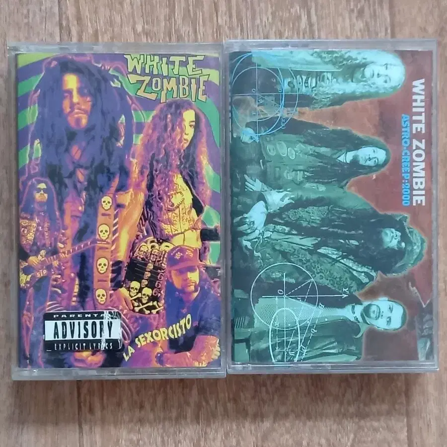 white zombie  수입 카세트테이프 일괄