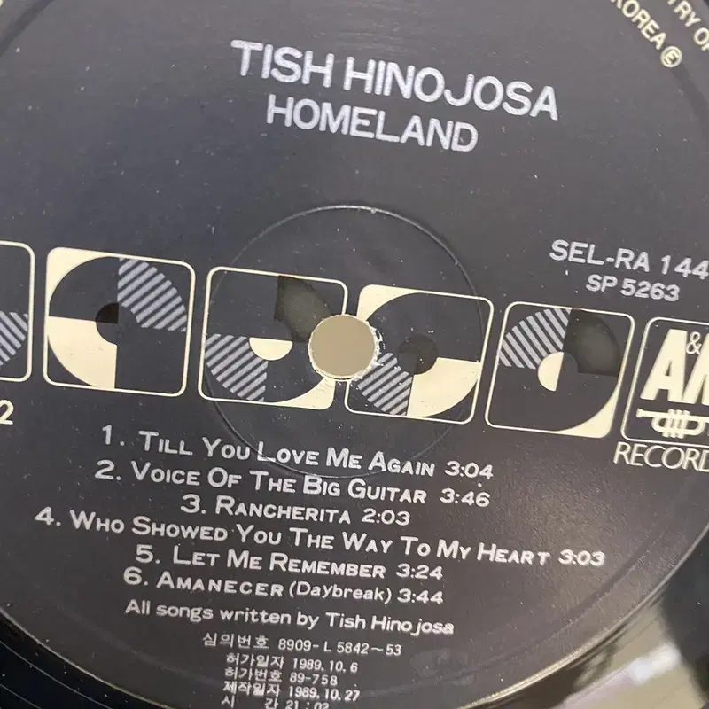 TISH HINO JOSA LP / C1070