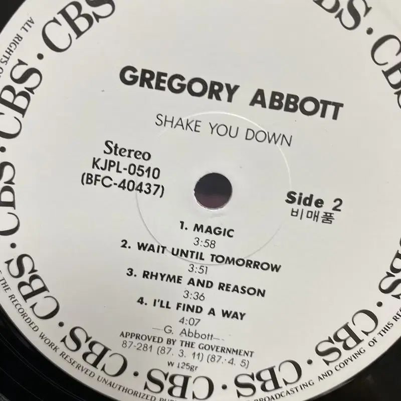 GREGROY ABBOTT LP / C1226