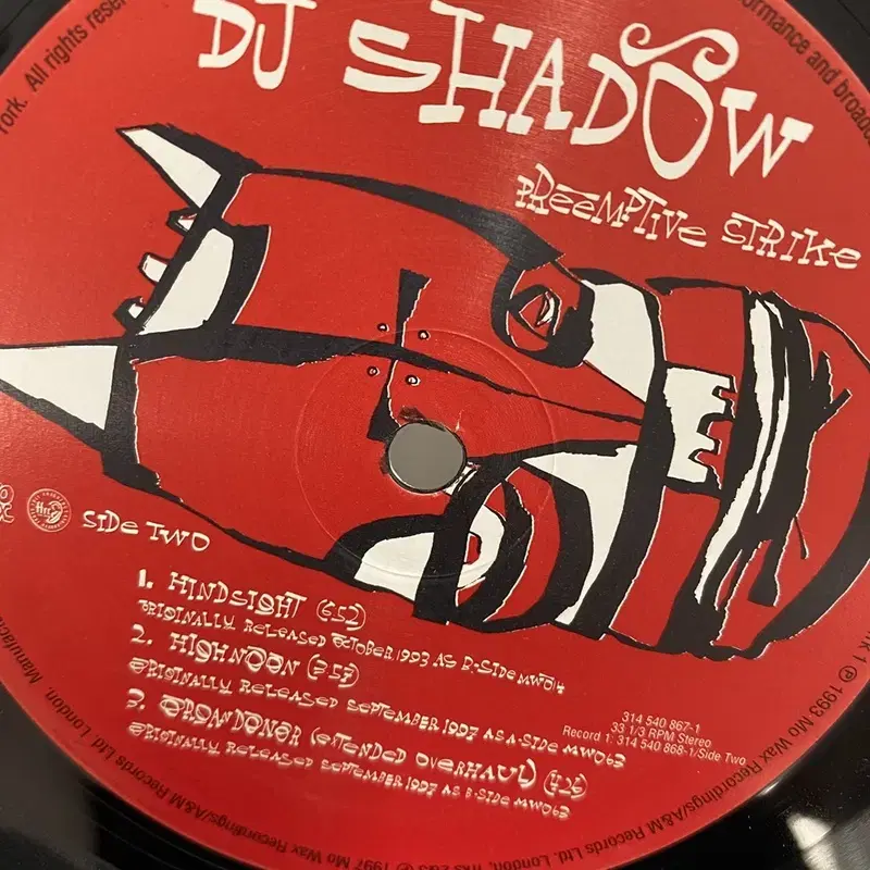 DJ SHADODW  LP / C1253