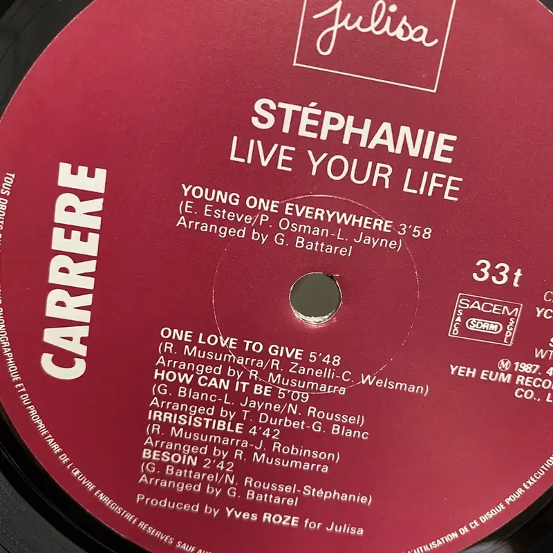 STEPHANIE LP / C1287