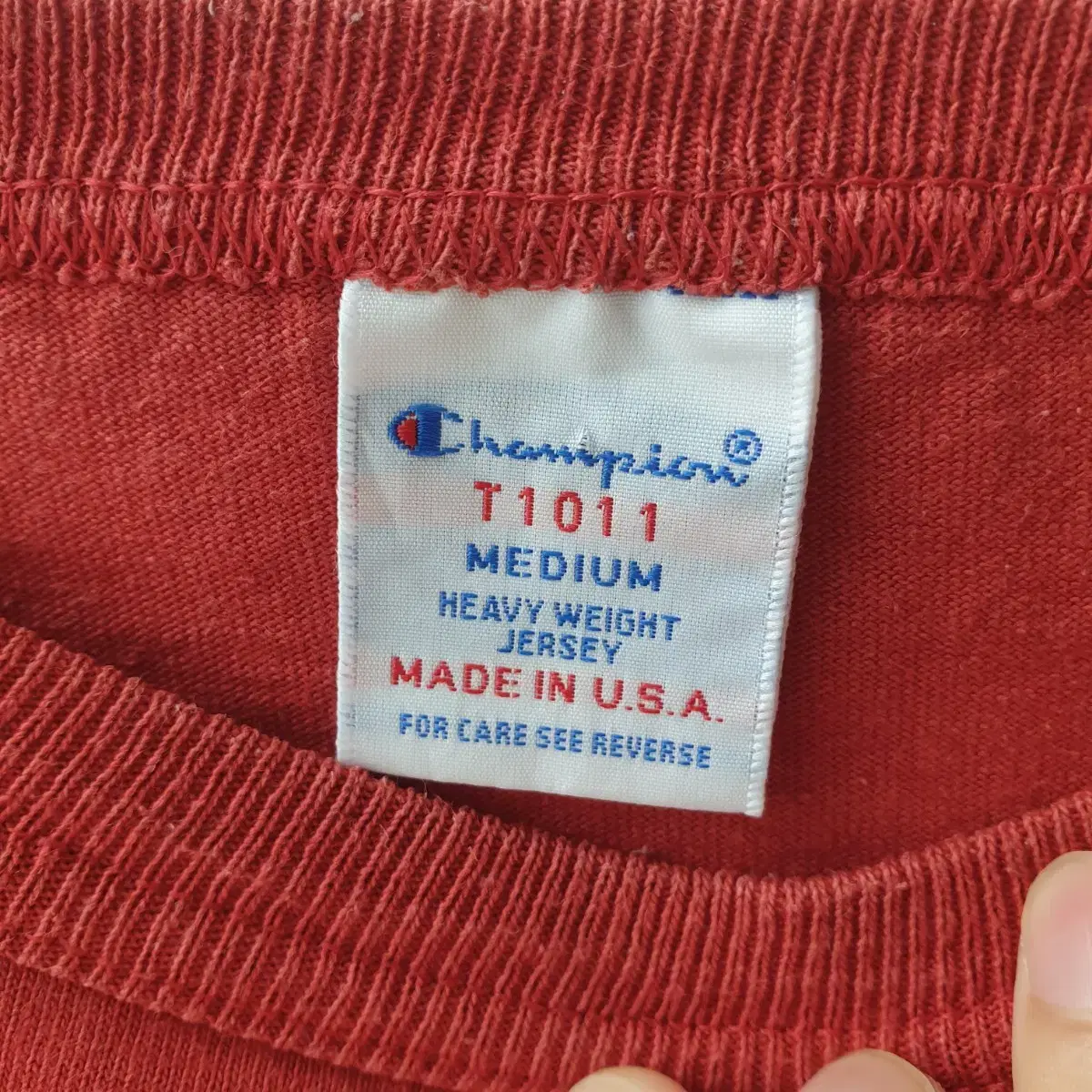 챔피온 T1011 made in USA