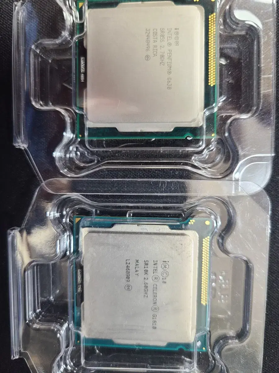 (택포)인텔 CPU 6개 중고