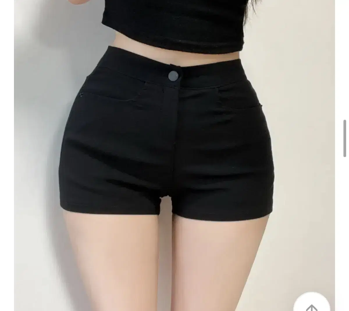 High-Waisted Shorts(White,Black)