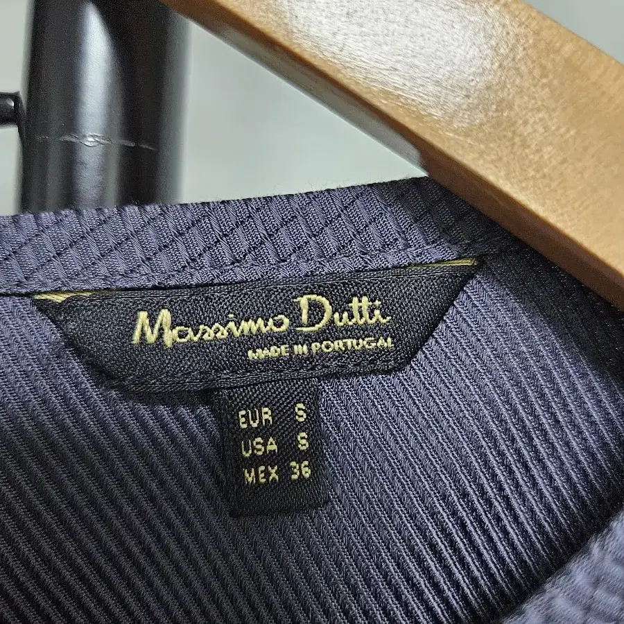 S 마시모두띠 Massimo Dutti 와이드핏 라운드넥 블라우스