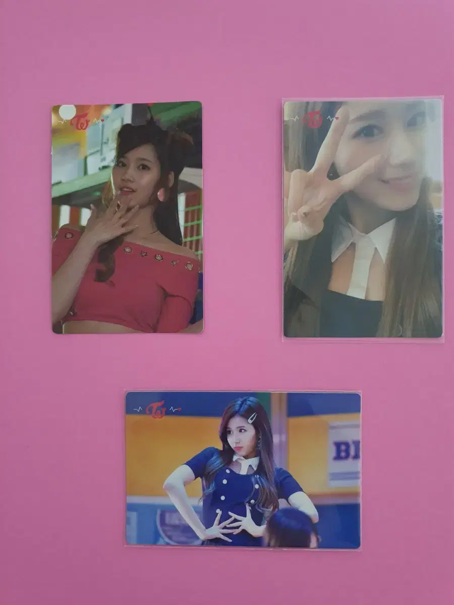 Twice sana Signal Gongbang Photocard Set