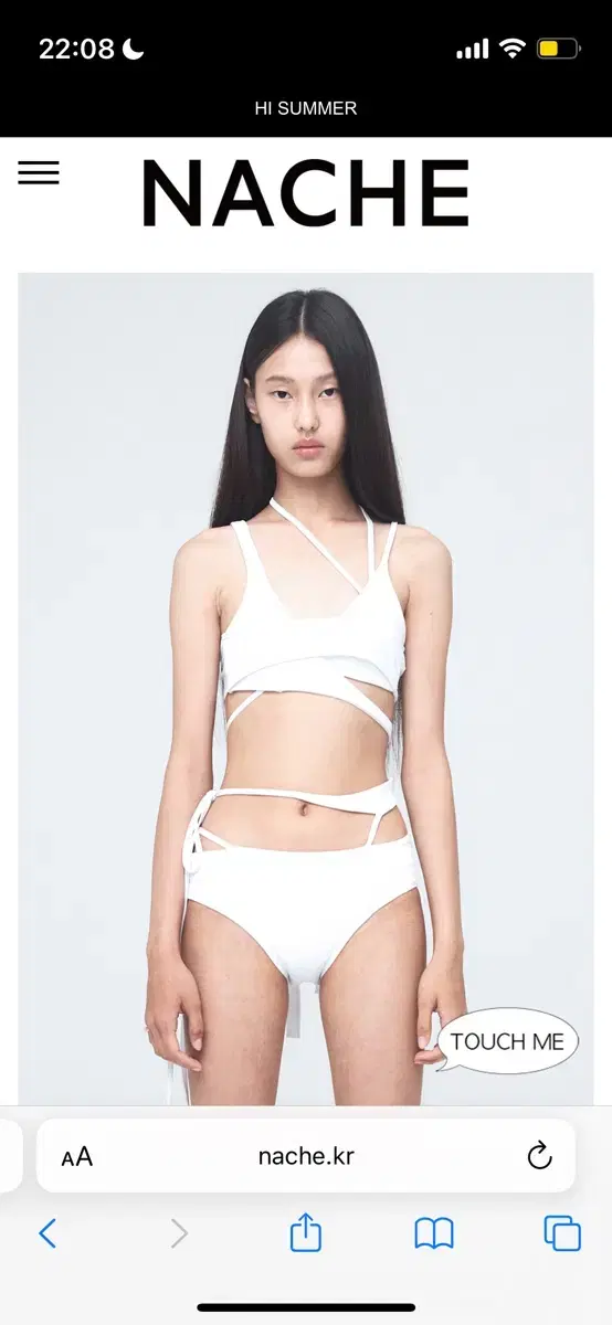 NACHE ) WIND LAYERED BIKINI 나체 비키니