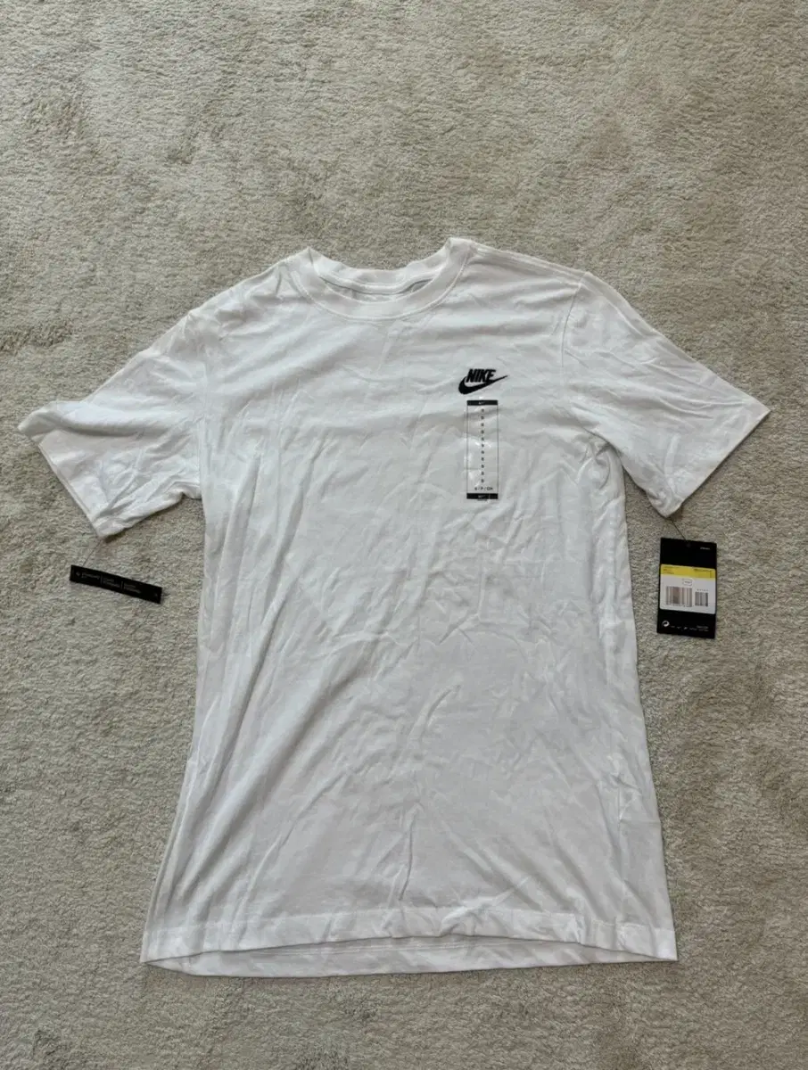 (택달린새제품) nike official main logo swoosh clean white short sleeve t-shirt 90