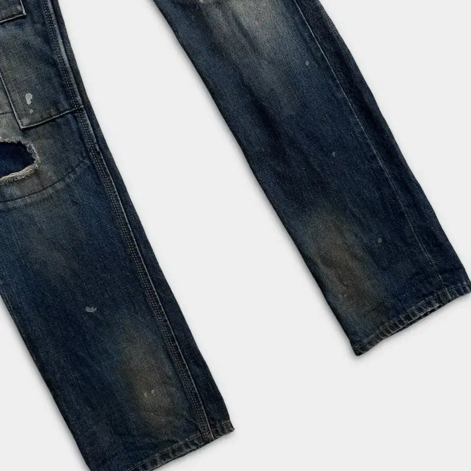 vintage bagarch punk denim pants