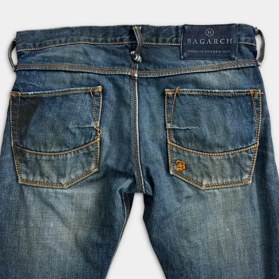 vintage bagarch punk denim pants