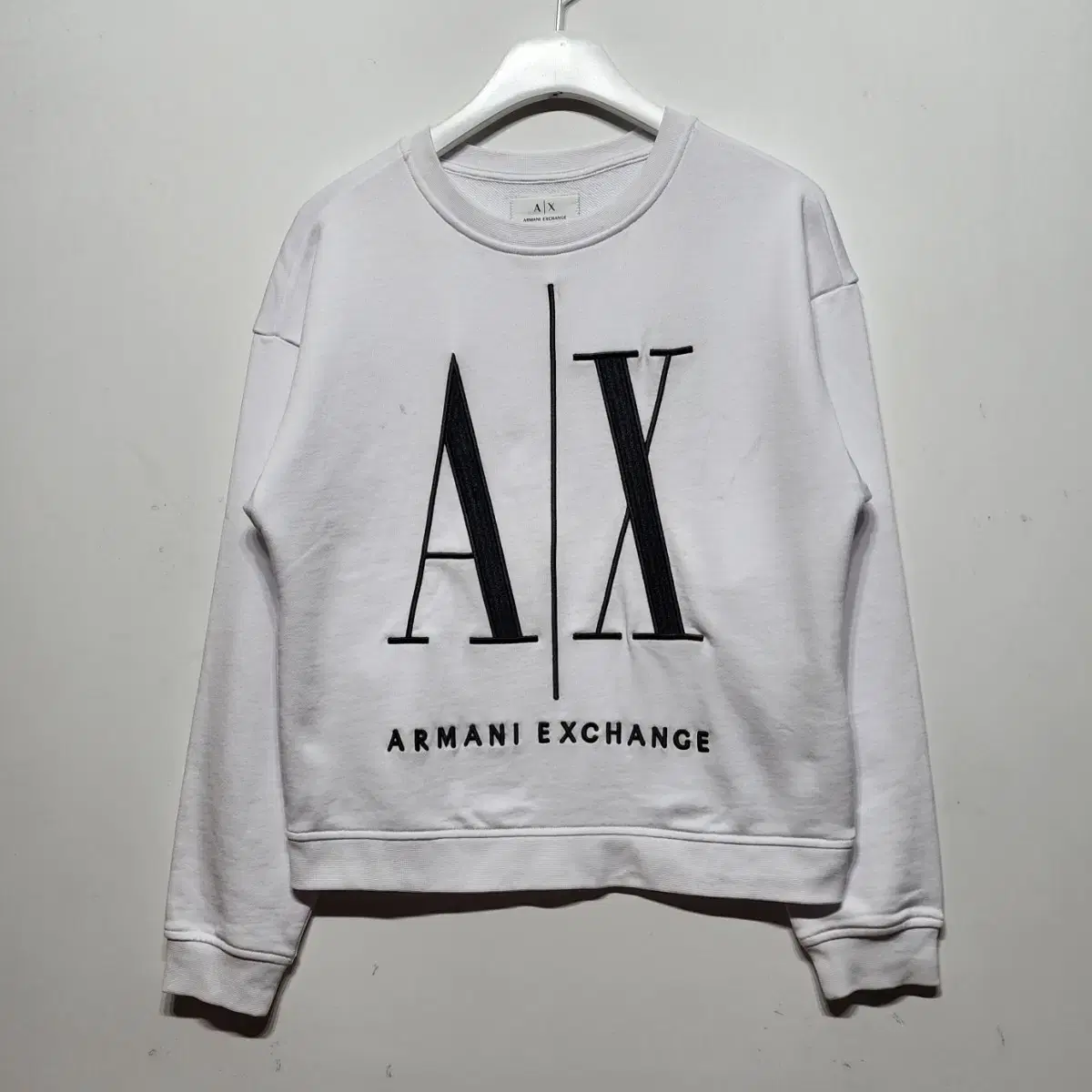 아르마니 ARMANI EXCHANCE 맨투맨티셔츠 화이트 S