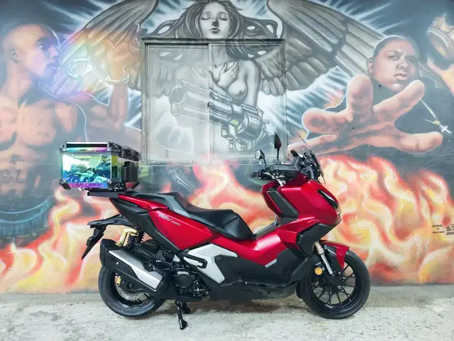 혼다ADV350CC/레드/22년식/56511KM/오토바이/어드방/스쿠터/