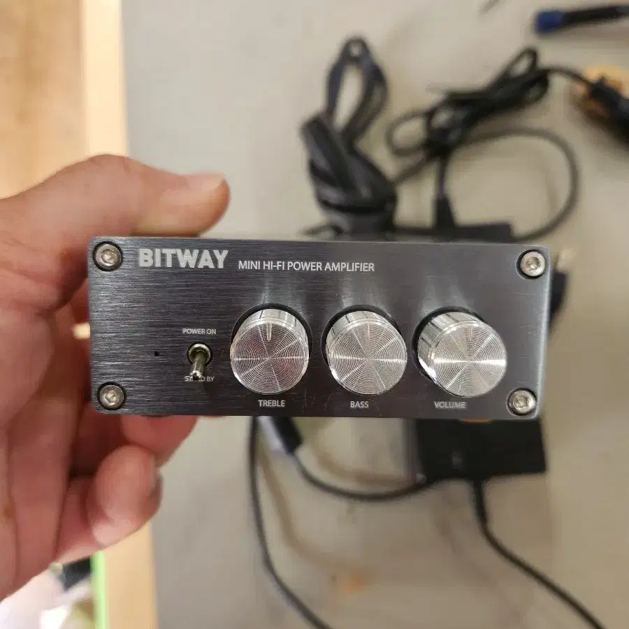 BITWAY 인티앰프 A3 프리앰프+파워앰프