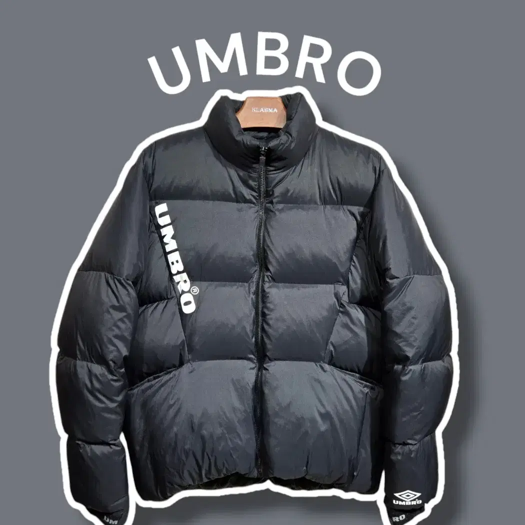 95/ UMBRO 엄브로 나일론 덕다운 숏패딩 /0821