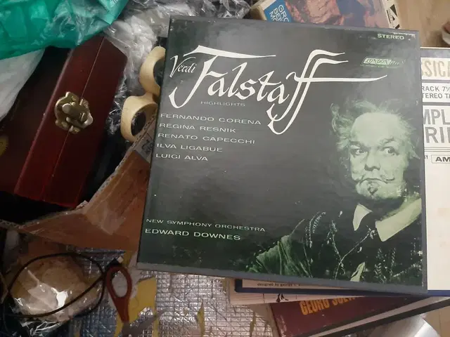 talstaff 7인치 릴 테이프 (중고)