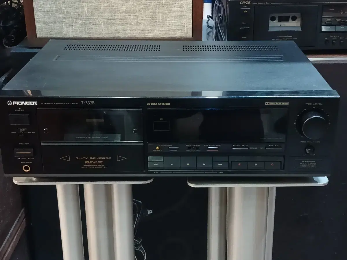 파이오니아 PIONEER 카세트데크 카세트 레코더 플레이어 T-333R