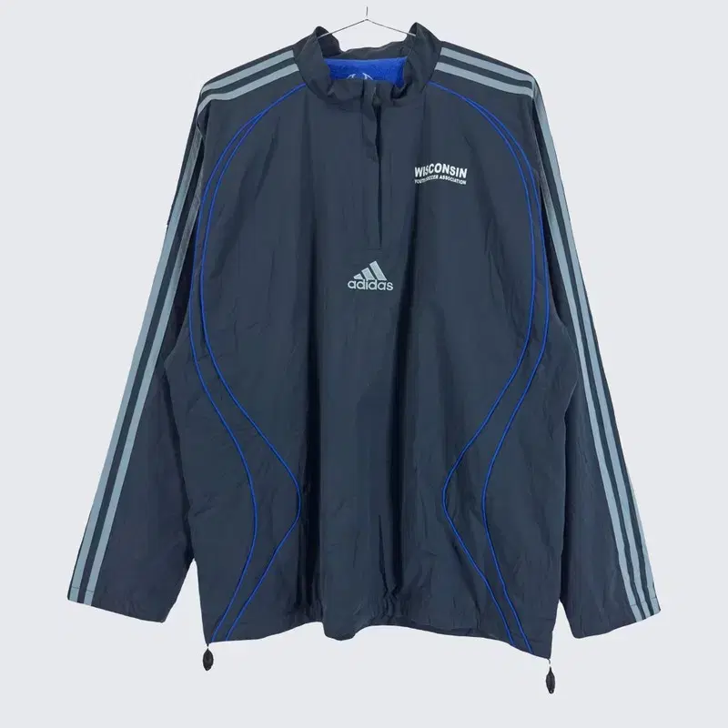 [adidas] Poly Warm Up Jacket Jumper Windbreaker Anorak (Men's 100-105)