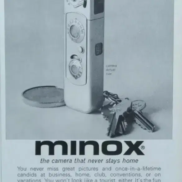 빈티지 Minox C Spy 카메라 콜렉션용 희귀템 스파이카메라