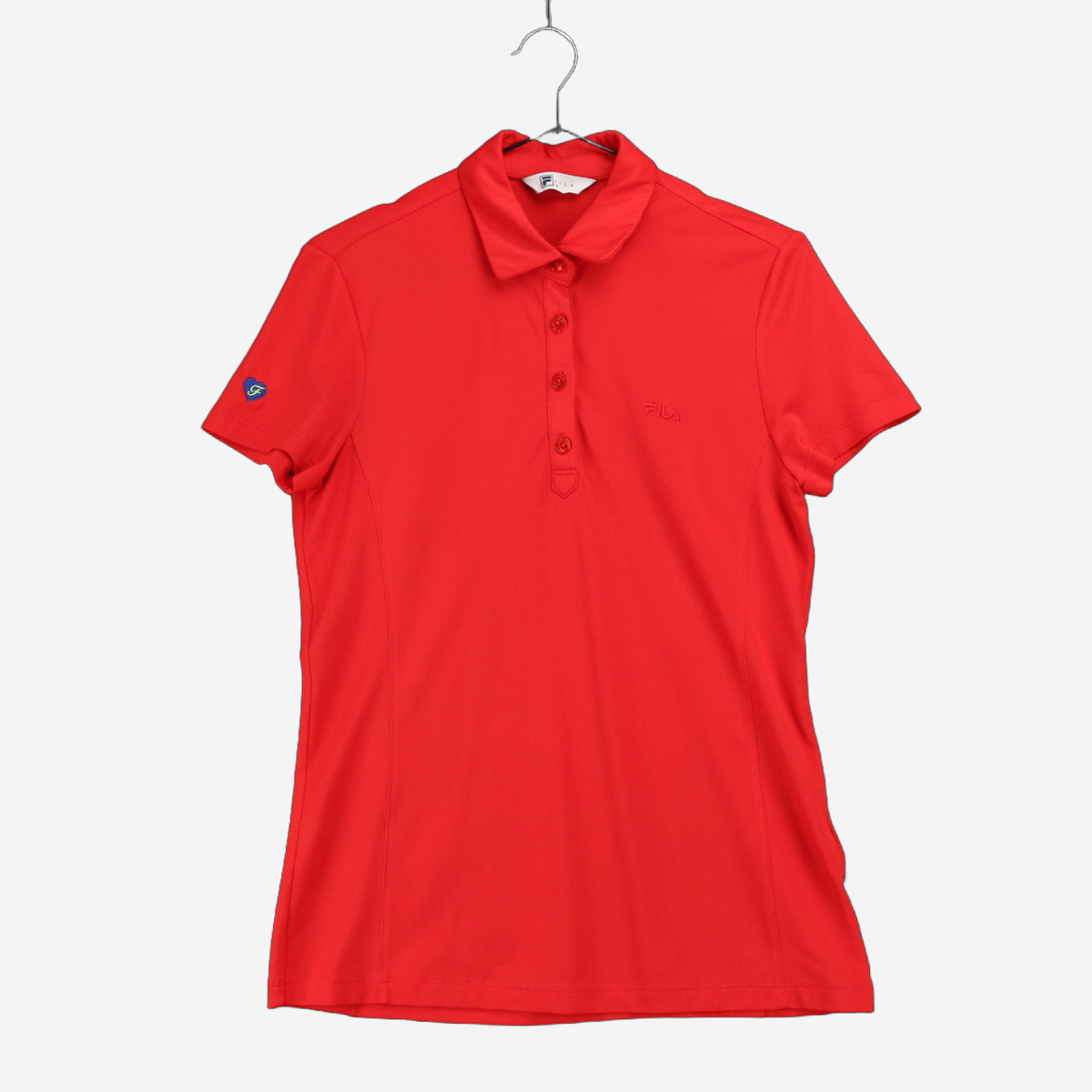 [90]FILA Wheela Red Short Sleeve kara T-shirt (SW2203)