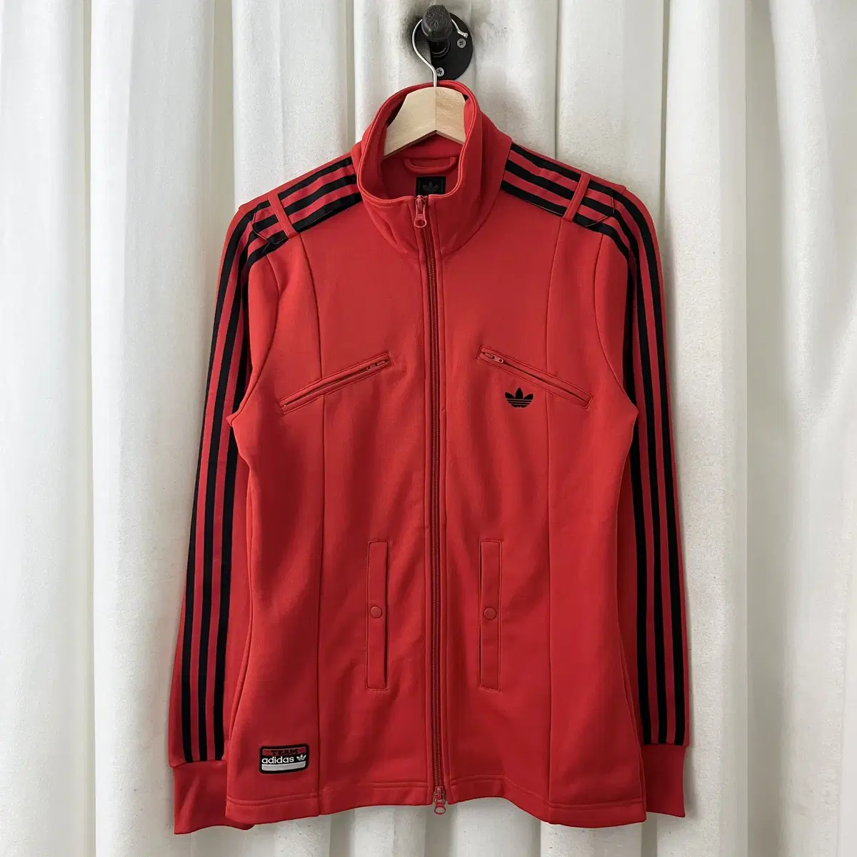 adidas Red Black Multipocket Jersey