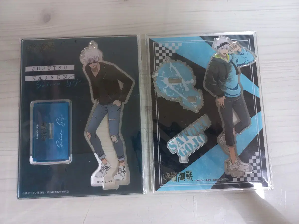 Unsealed) Zuu Spinning Gojo acrylic Stand