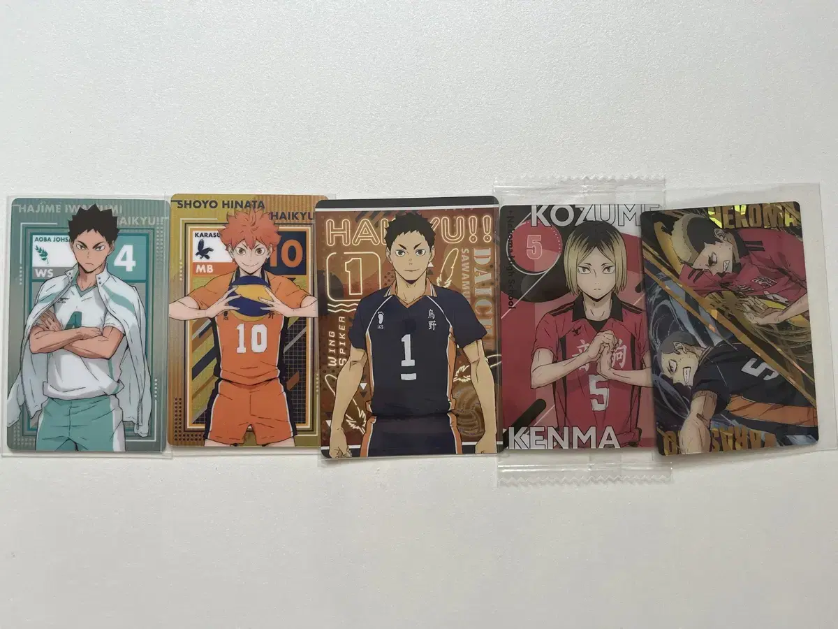 Haikyuu Wehas Metal Card hinata kenma