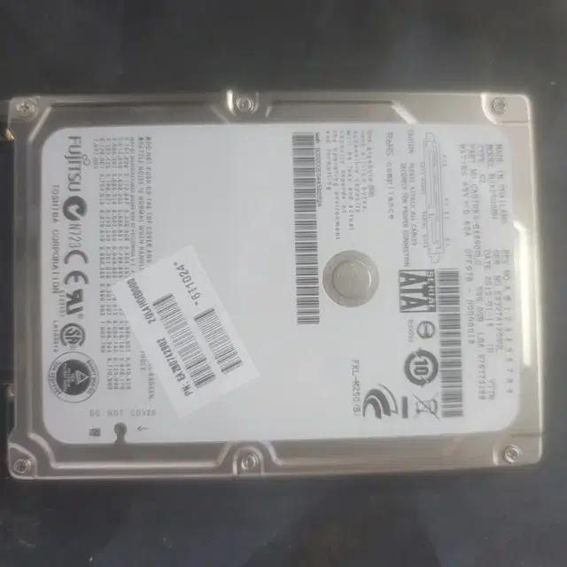 노트북 HDD 500 GB 중고제품