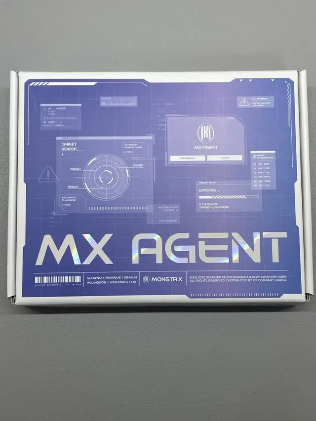 (가격내림없음)몬스타엑스 6기 팬콘 mx agent 블루레이